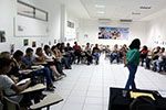 Alunos de pedagogia participam de oficina sobre o cuidar de si na docência